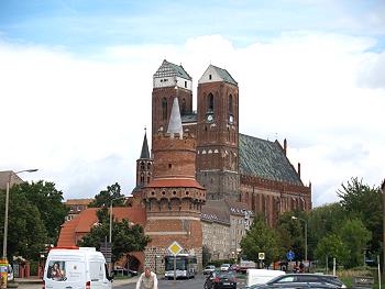 Prenzlau mit der riesigen Marienkirche